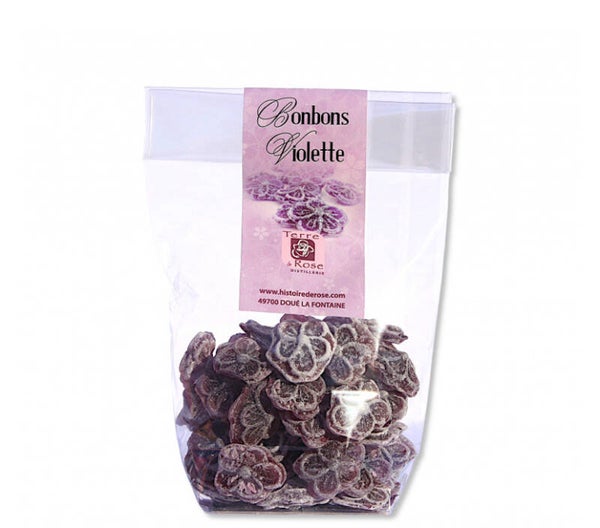 Bonbons à la violette - 100 g - Terre de Rose