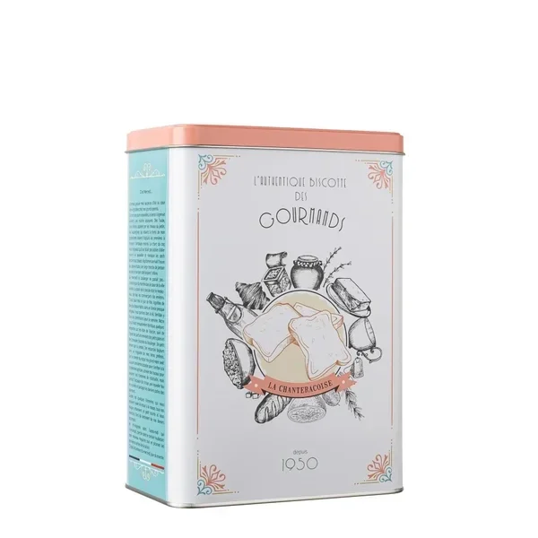 3 paquets de biscottes achetées - 1 boite "L'authentique biscottes des gourmands " offerte