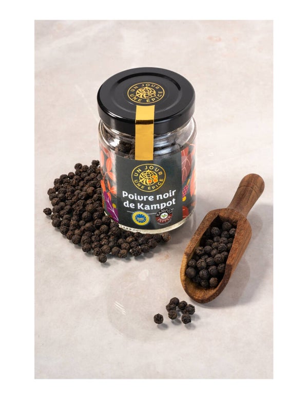 Pot poivre noir kampot - un jour une épice
