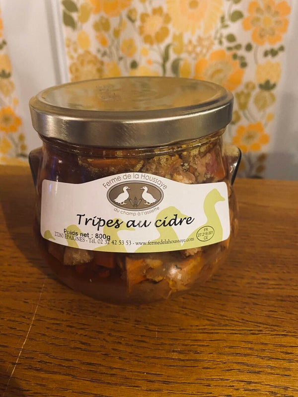 Tripe au cidre - 800g - 3 a 4 parts - La ferme de la Houssaye Pays d Auge  Normandie