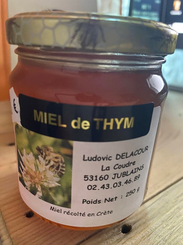 Miel de thym - 250 g - Apiculteur Ludovic Delacour