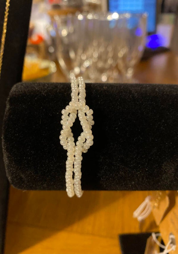 Bracelet en perle réglable - Fait Main