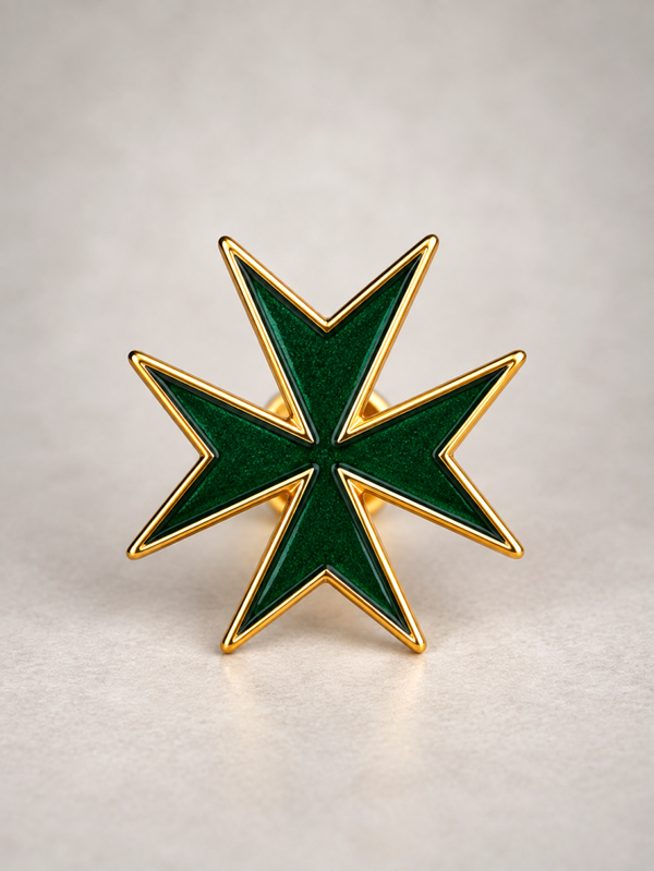 Pin's Croix de l'Ordre de Saint-Lazare de Jérusalem