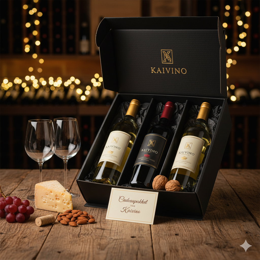 Luxe cadeauwijnpakket
