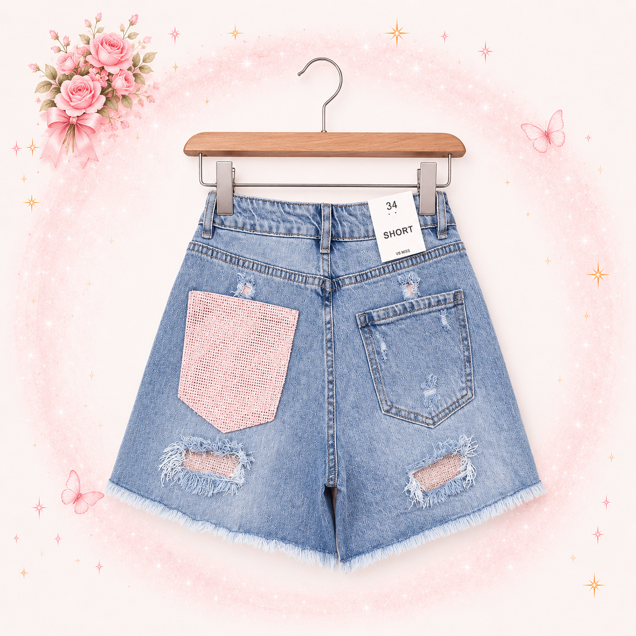 Glitter jeans