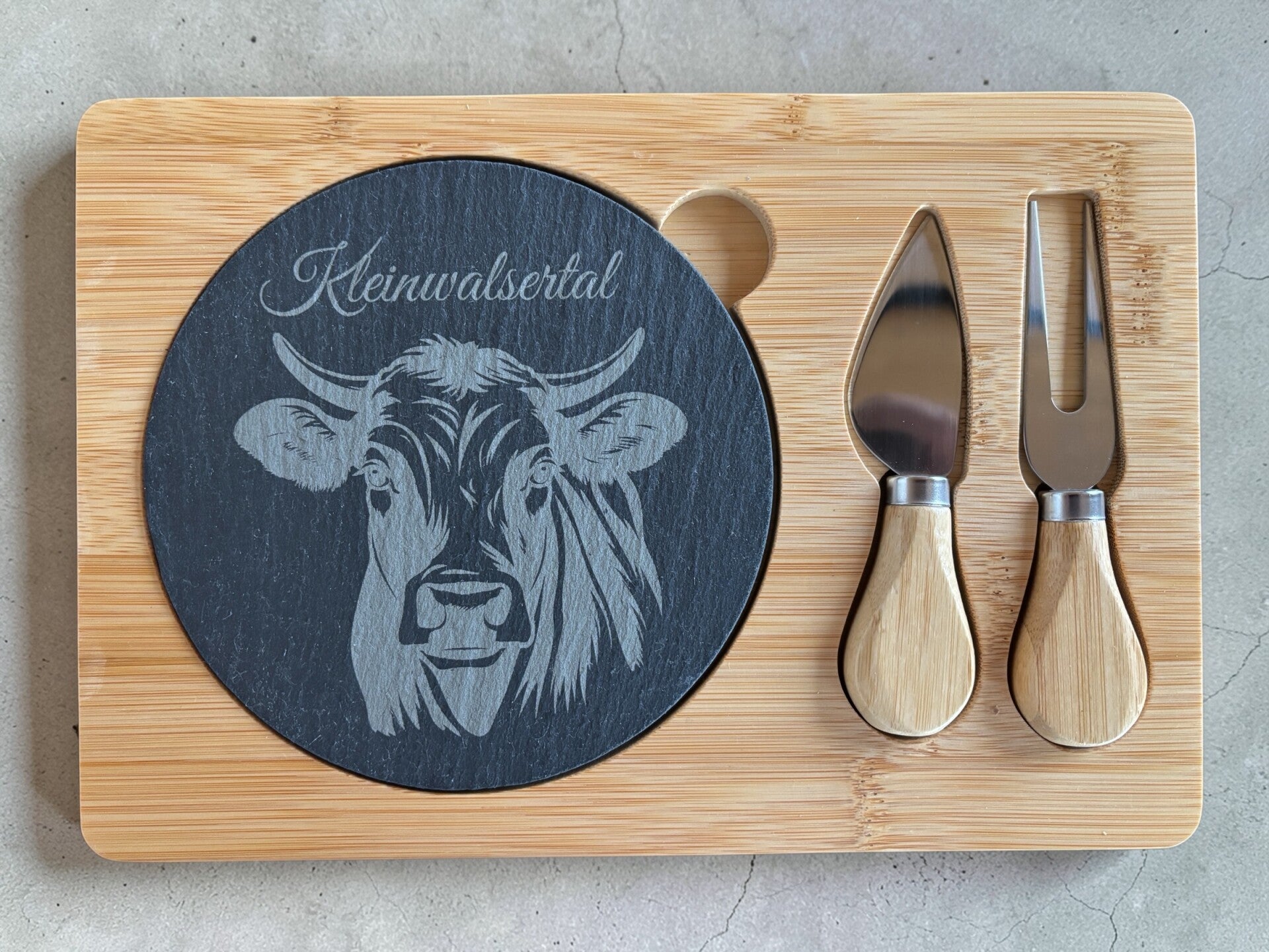 Käsebrett "Kuh"