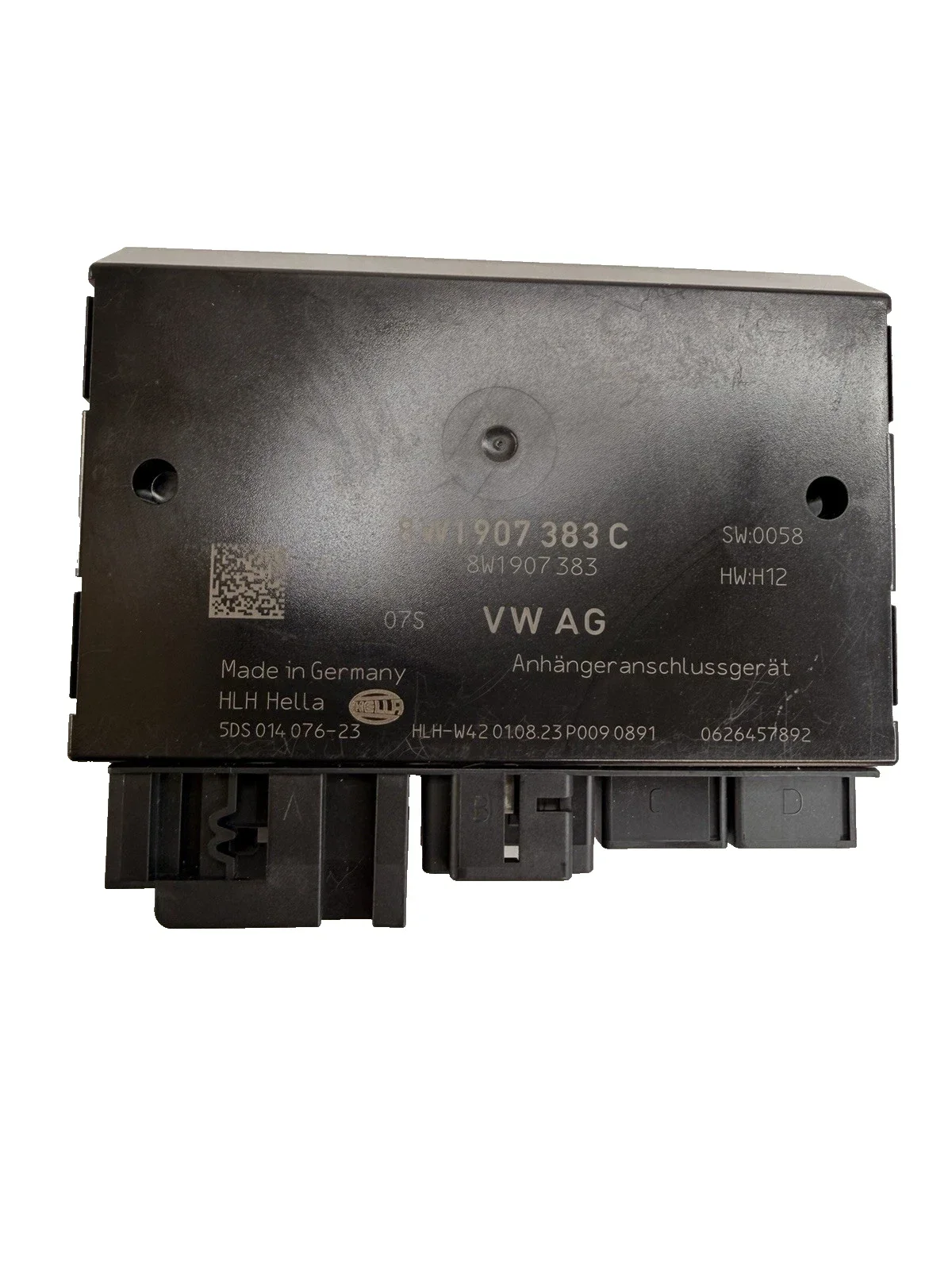MODULE REMORQUE AUDI A4 B9 – Réf 8W1907383C– NEUF