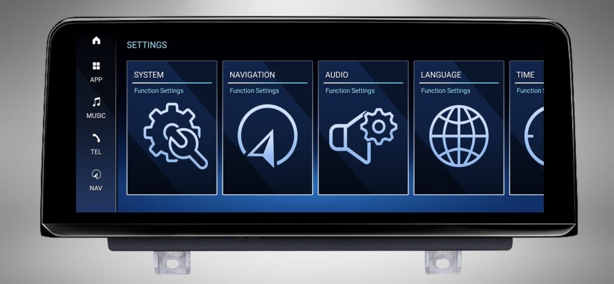 Multimedia Android con carplay per BMW X1 (modelli dal 2009 al 2015).