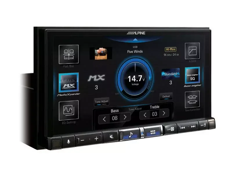 Autoradio 2 DIN Alpine ILX-705D.