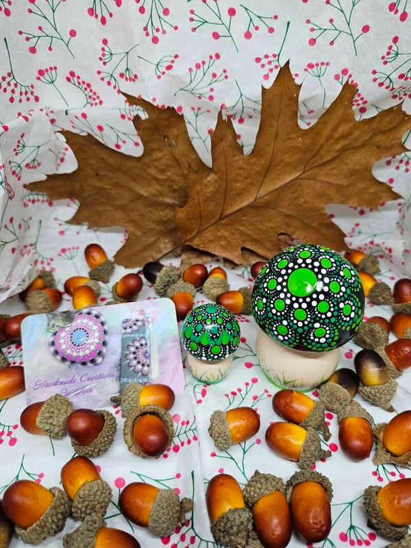 Herfst/Kerst paddenstoeltjes