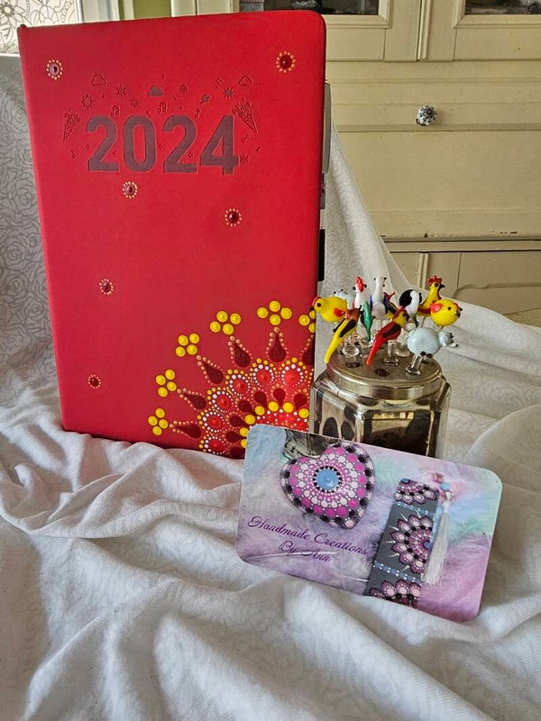 Agenda 2024 met balpen A5 formaat