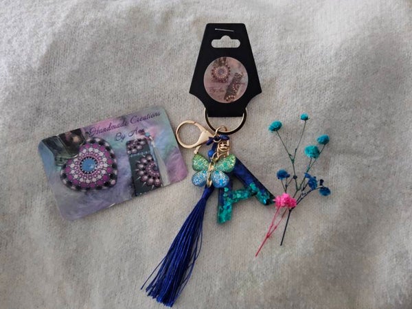 Sleutelhanger in UV Resin