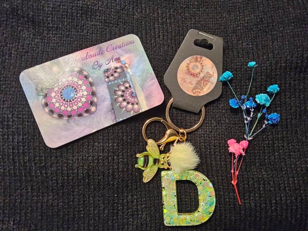 Sleutelhanger in UV Resin