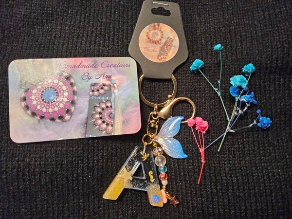 Sleutelhanger in UV Resin