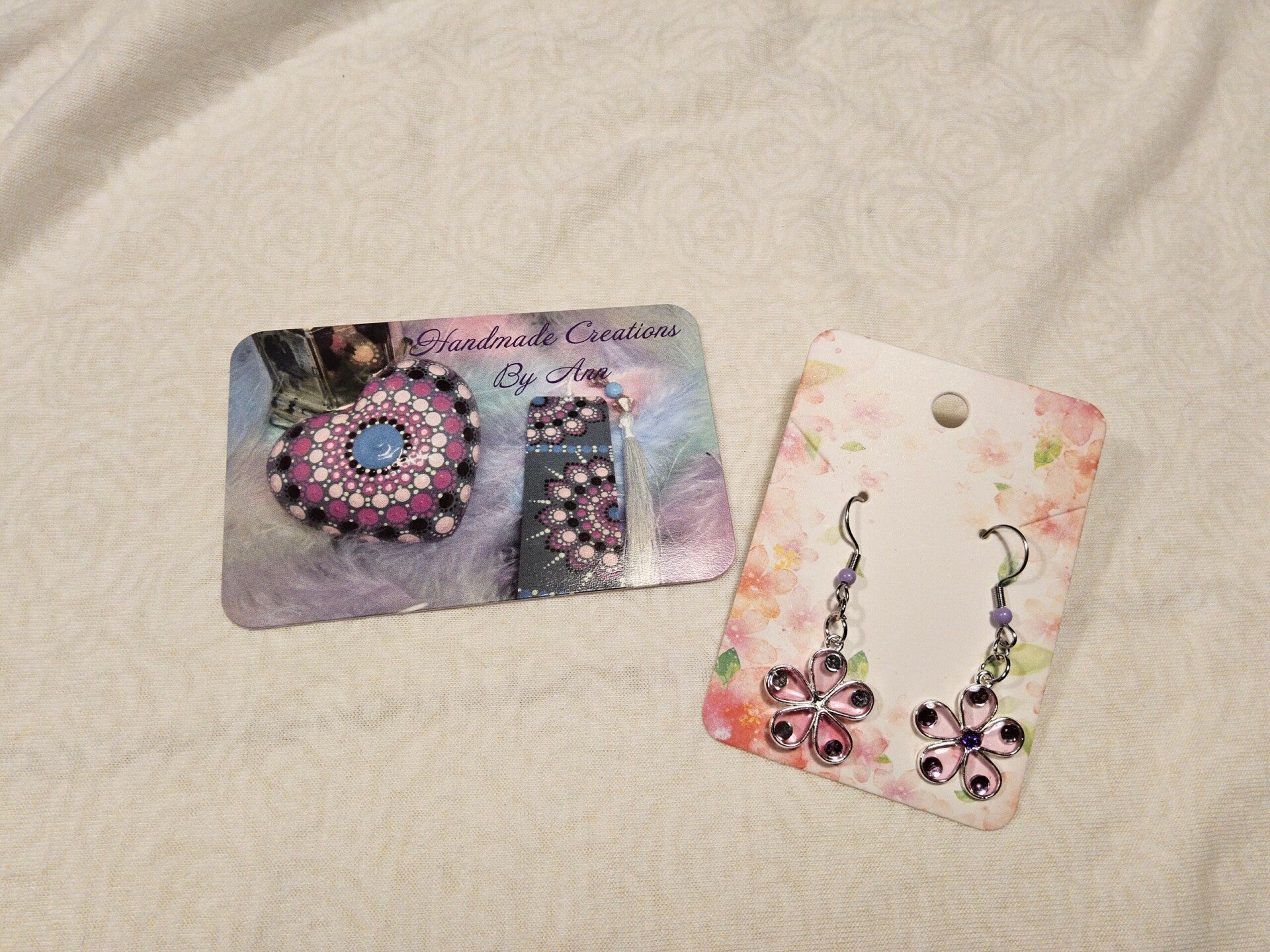 Uniek setje oorbellen .