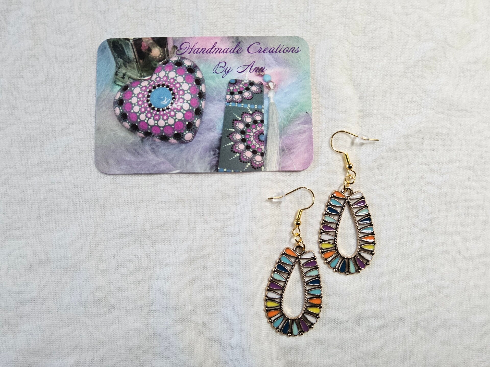 Uniek setje oorbellen .