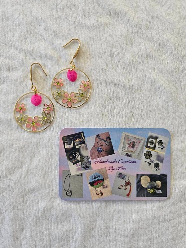 Uniek setje oorbellen .