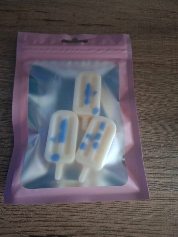 sachet fondant parfumée bonbon stroumph