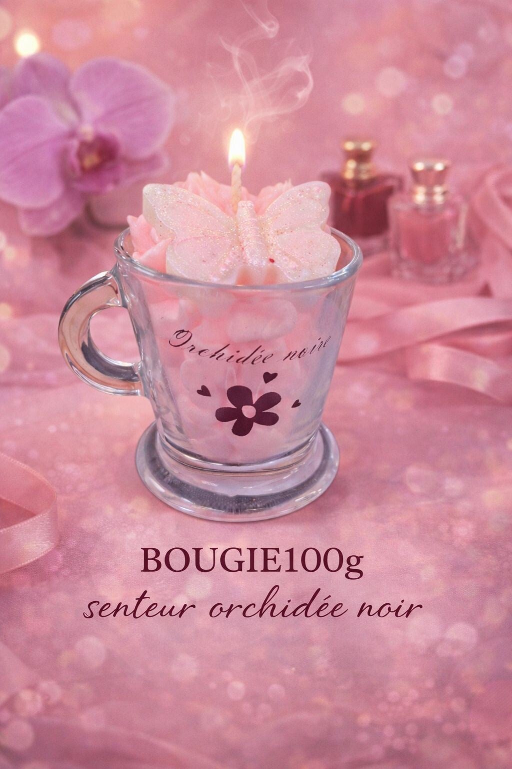 Bougie🦋  papillon 🦋