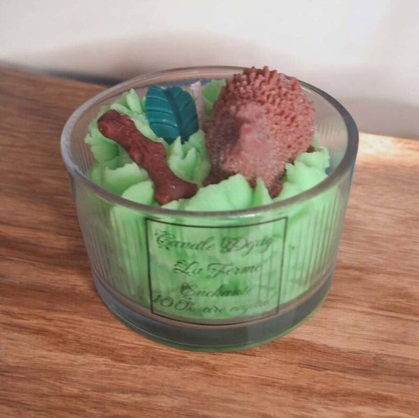 Bougie la foret enchantée  senteur barba papa