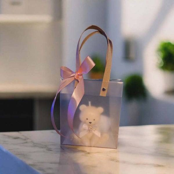 Bougie ourson  senteur pet de singe