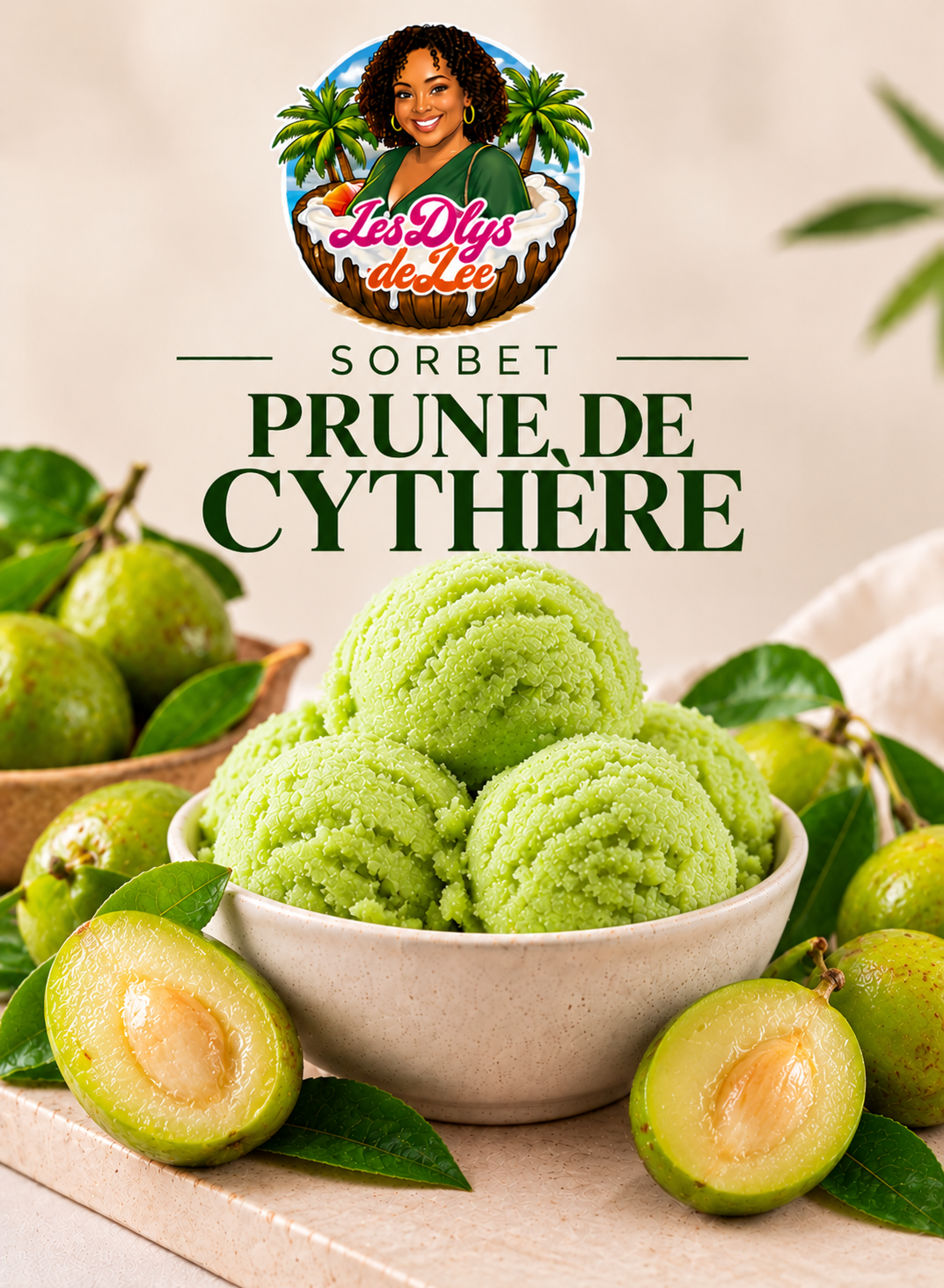 Sorbet Prune de Cythère (l'unité)