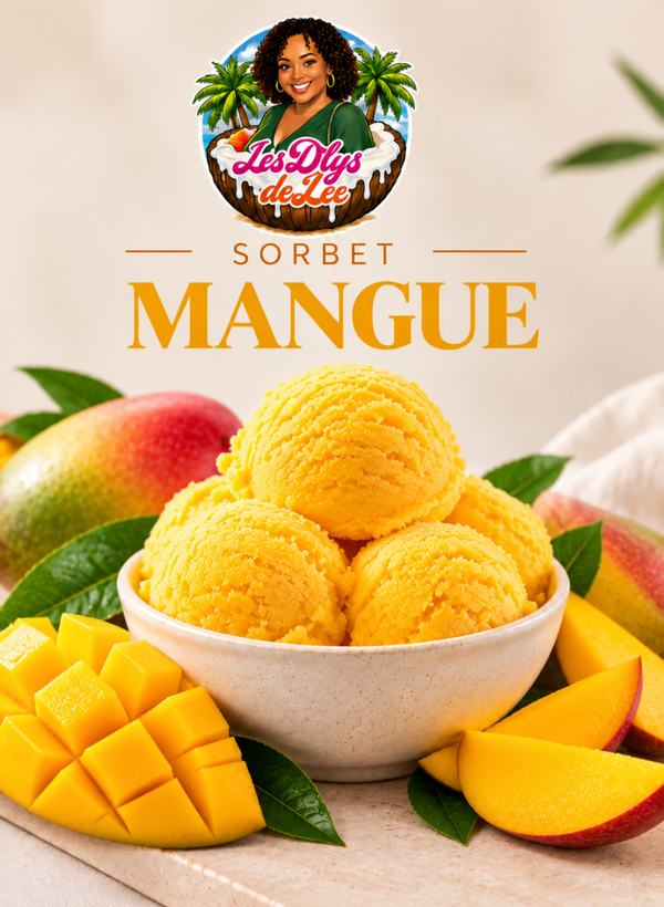 Sorbet Mangue (lot de 5 pots)