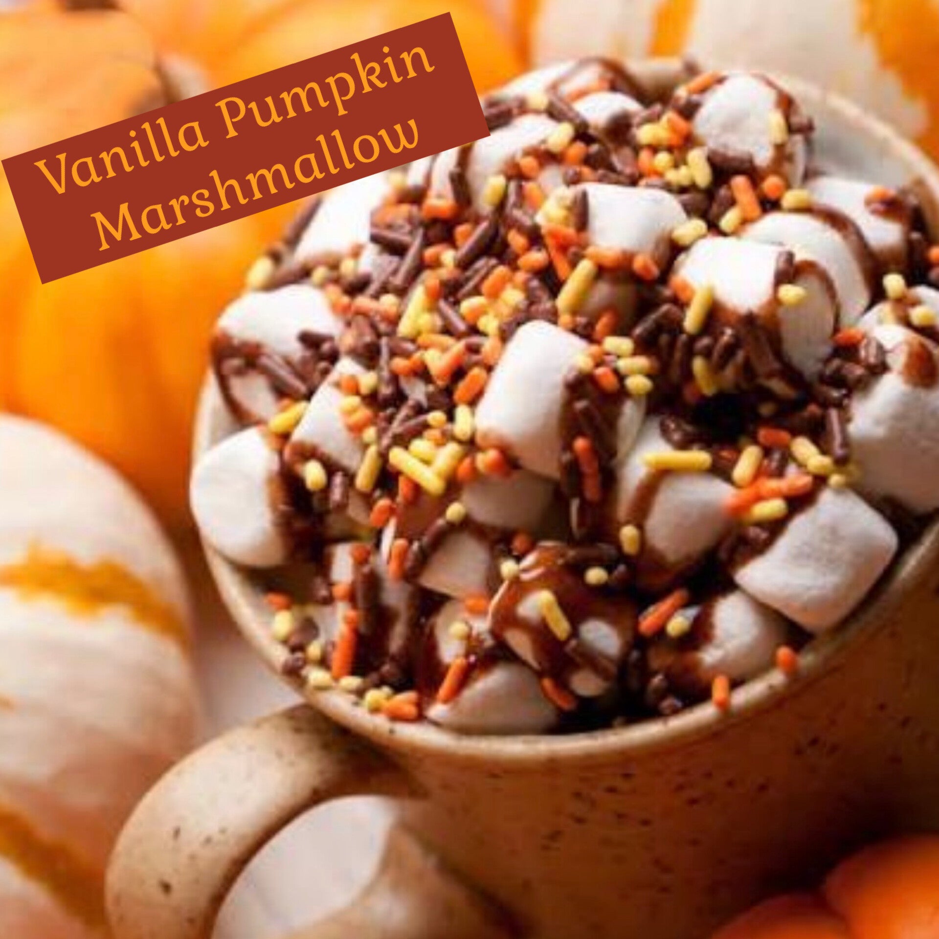 Vanilla Pumpkin Marshmallow Bar