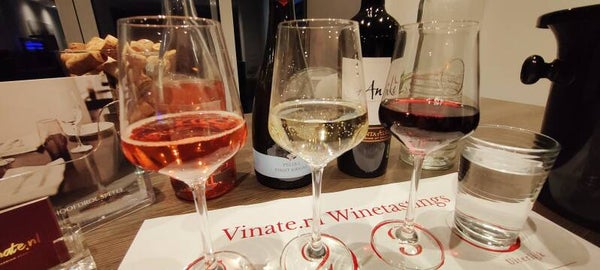 Bussiness Class Luxe wijnproeverij tot 20 personen 7 wijnen