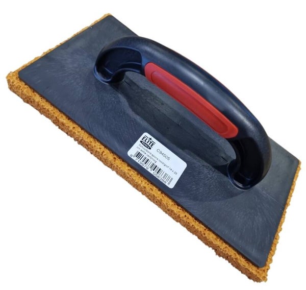 01_00187 Schwammbrett grob Fliesen Schwamm Reibebrett Waschbrett Schwammgummi 140x280mm