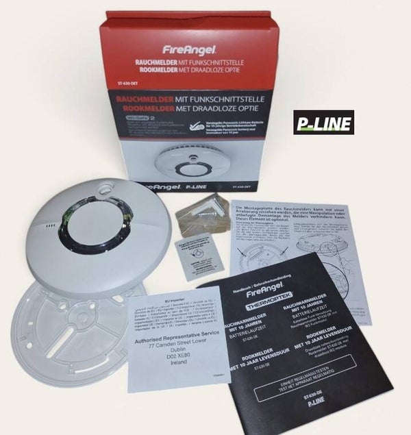 01_00188 FireAngel ST-630-DET P-Line Rauchmelder mit Funkschnittstelle