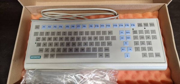 01_00207 Siemens 6AP5311-0AB20 Industrie Keyboard Tastatur PS2 US Qwerty Layout
