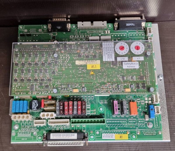 01_00208 KUKA Sicherheitsleiterplatte 00-128-234 0018 inkl. Safetybusgateway 2.2