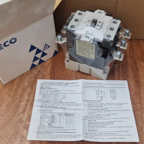 01_00232  TECO CN-80 AC Magnetschütz