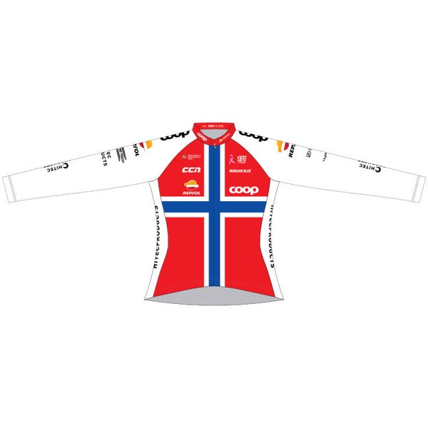 Team Coop-Repsol 2025 Women's Longsleeve jersey Norwegian Champion