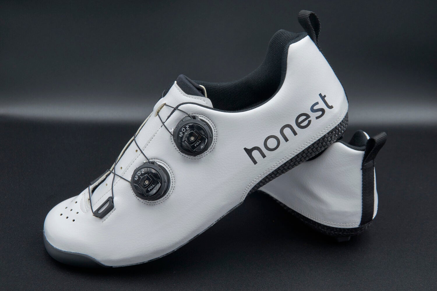 Honest high-end road racing shoes