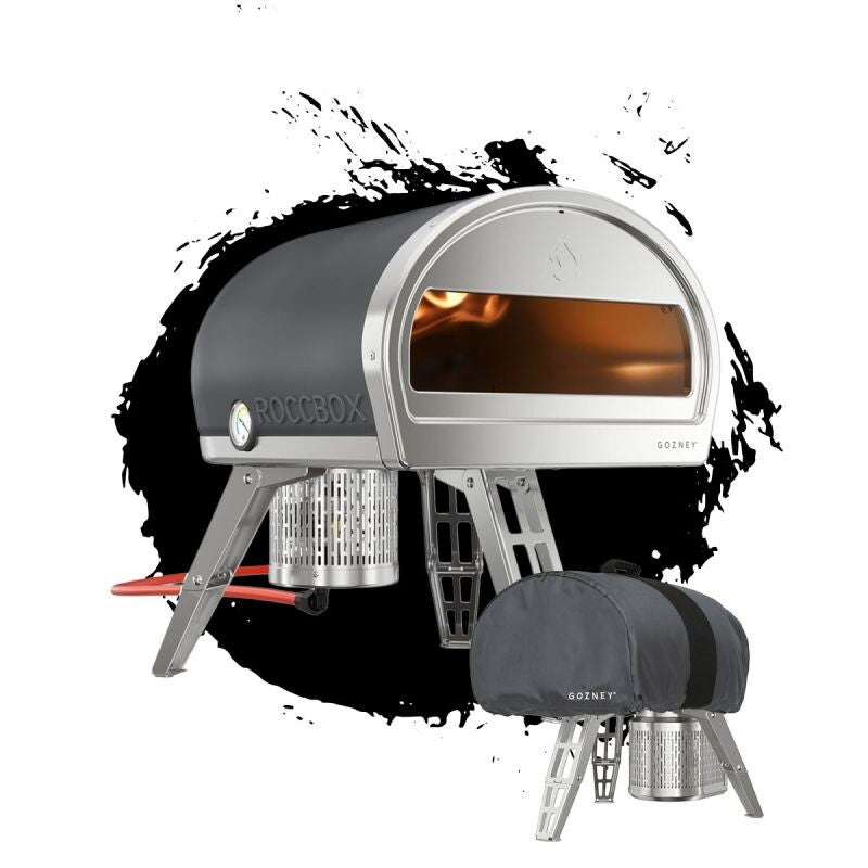 Gozney pizzaovn Roccbox grå inklusive låg
