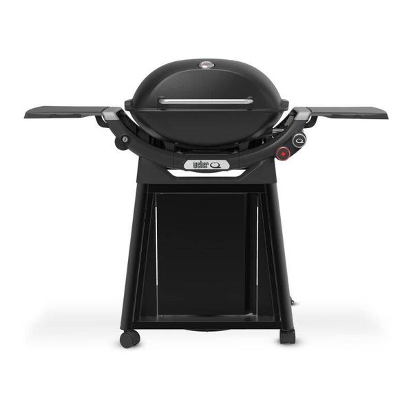 Weber Q 3200N+ Gasgrill Sort med Trolley
