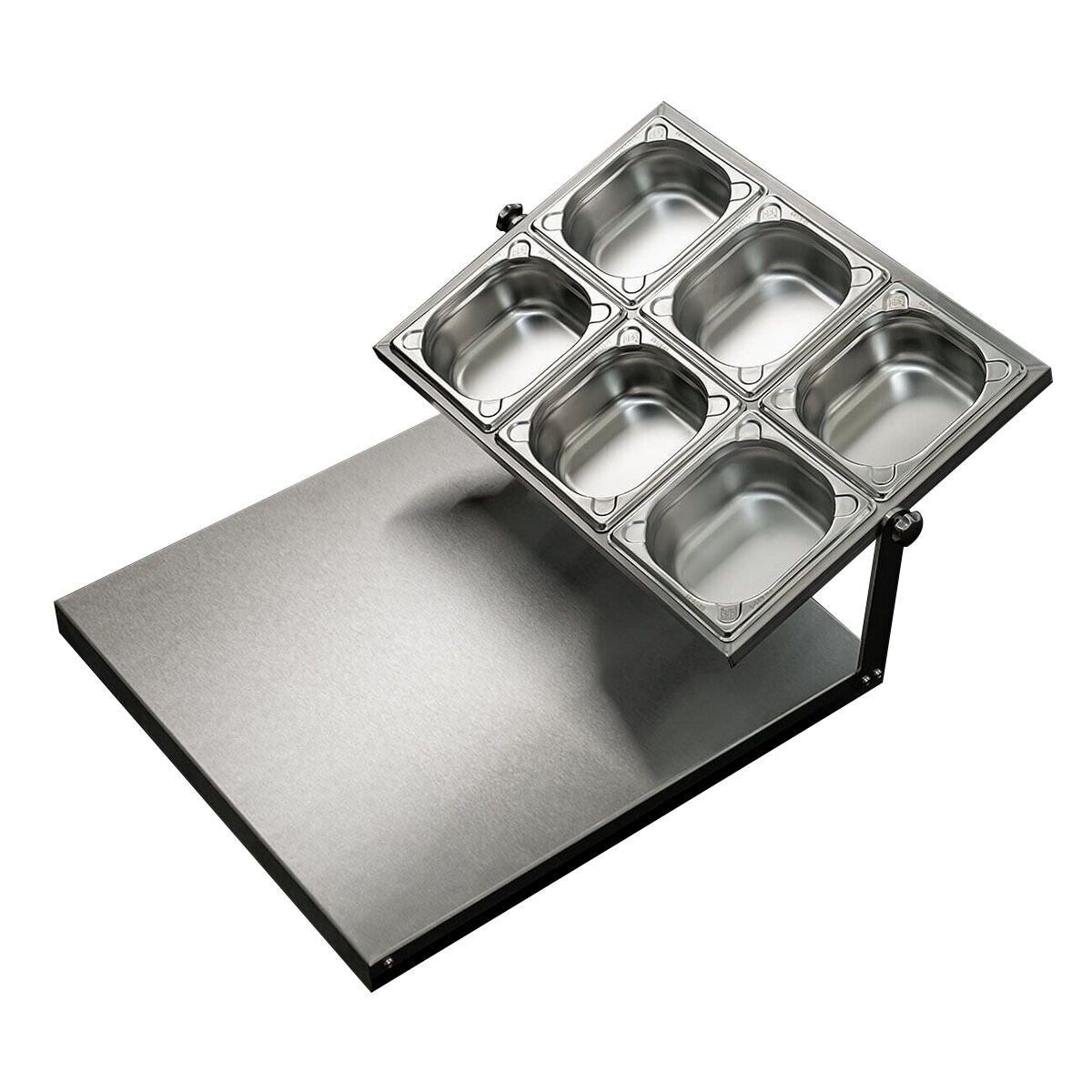 Beefer pizza station med seks GN bakker