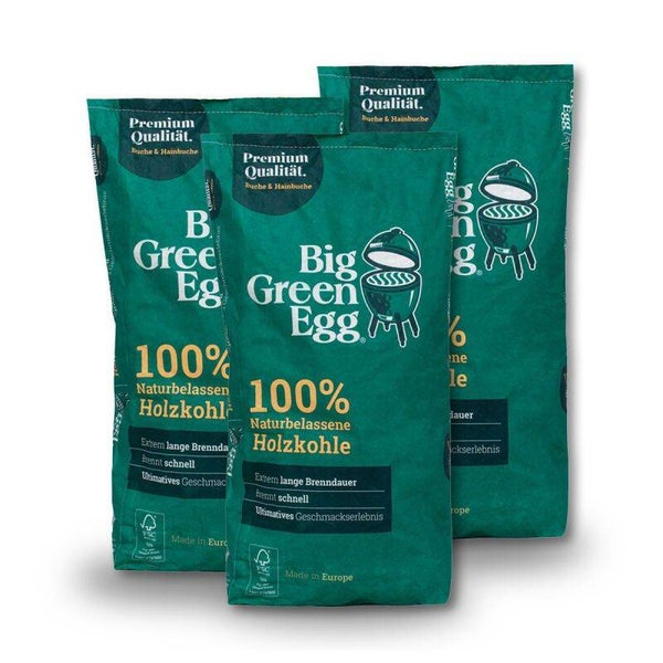Big Green Egg Trækul - 3 x 9 kg