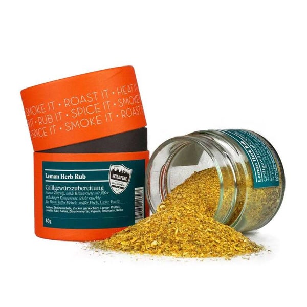 Big Green Egg Wildfire Citron- og urtekrydderi 80 g