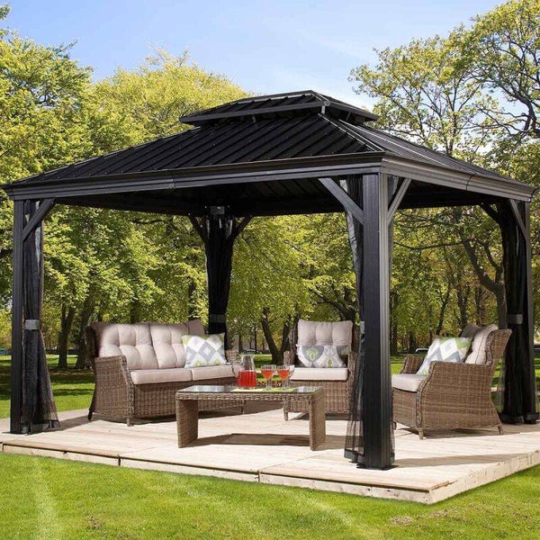 SOJAG Messina BBQ Pavillon  363x298cm  antracit
