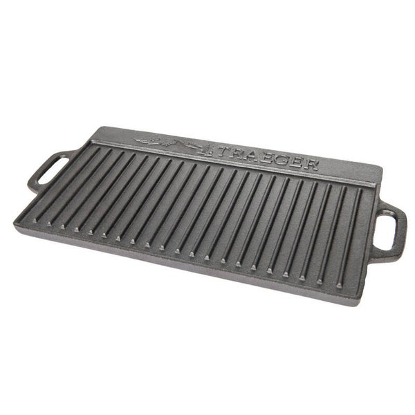 Traeger vendbar stegepande i støbejern | 50 x 23,5 cm