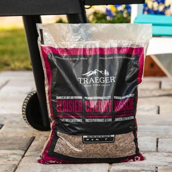 Traeger Hårdttræspiller Kirsebær - 9 kg - FSC