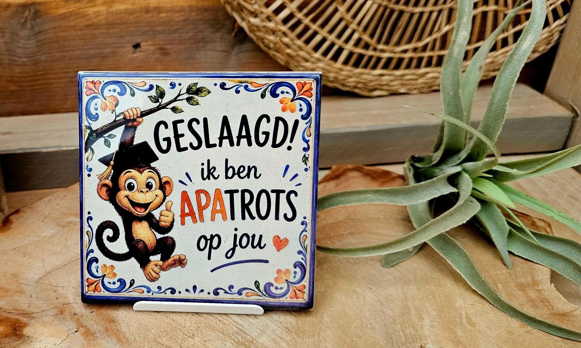 Geslaagd  sublimatie tegels