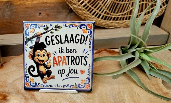 Geslaagd  sublimatie tegels
