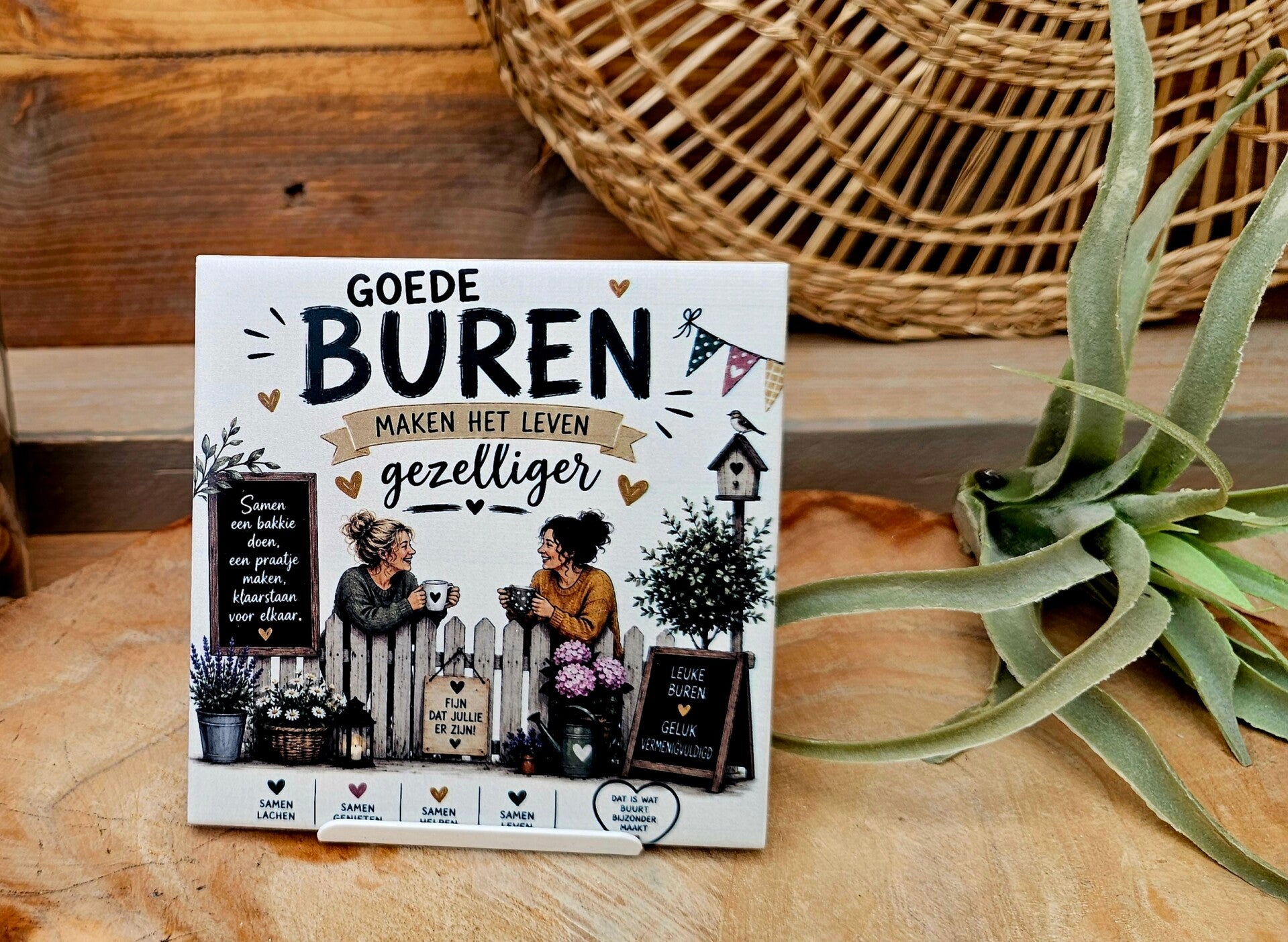 Buren sublimatie tegels