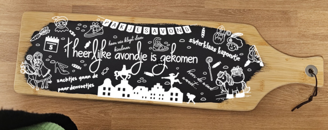 Sinterklaas borrelplankjes
