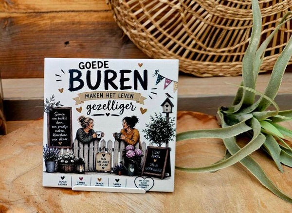 Buren sublimatie tegels