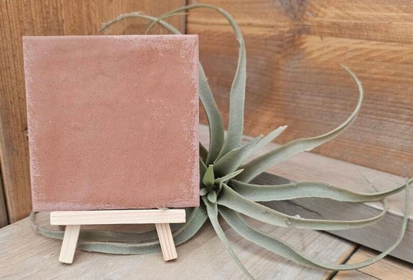 Terra cotta mat tegeltje